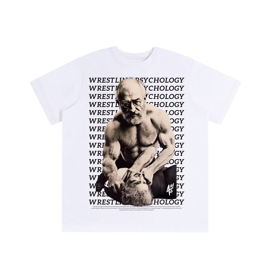 Wrestling Psyc-Streetwear Oversized Cotton T-Shirt