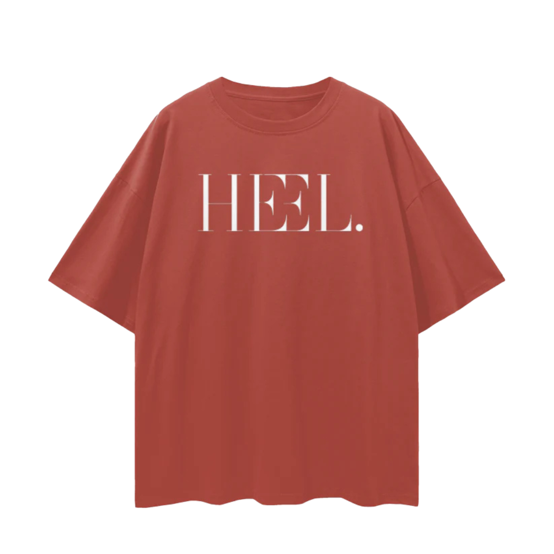 "The Heel" Oversize Deep Drop Shoulder Tee