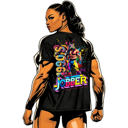 90 Jobber-Streetwear Oversized Cotton T-Shirt