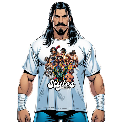 Wrestling Styles-Streetwear Oversized Cotton T-Shirt