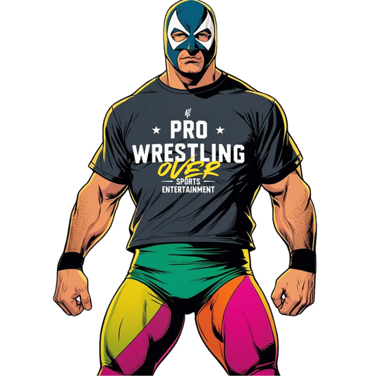 Pro Wrestling/Sports Entertainment-Streetwear Oversized Cotton T-Shirt