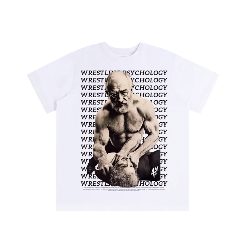Wrestling Psyc-Streetwear Oversized Cotton T-Shirt