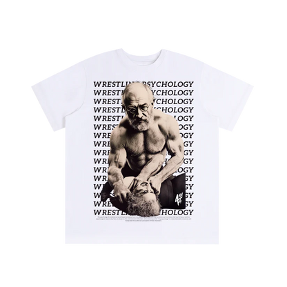 Wrestling Psyc-Streetwear Oversized Cotton T-Shirt