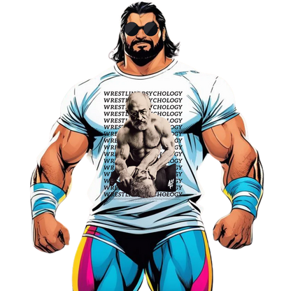 Wrestling Psyc-Streetwear Oversized Cotton T-Shirt